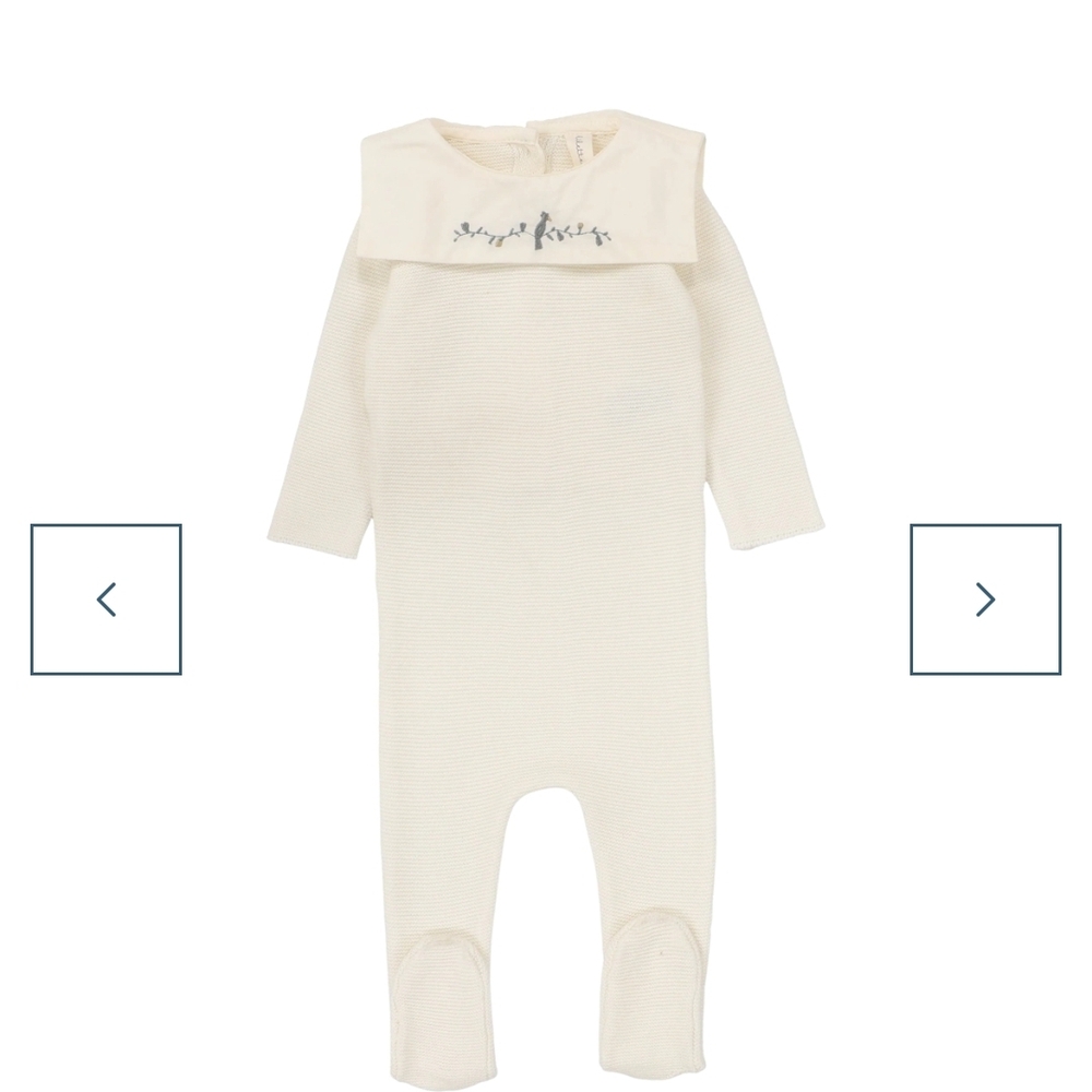 Lilette Ivory Kids Footie One Piece